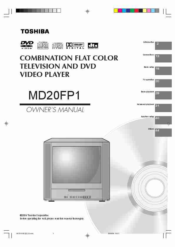 Toshiba TV DVD Combo MD20FP1-page_pdf